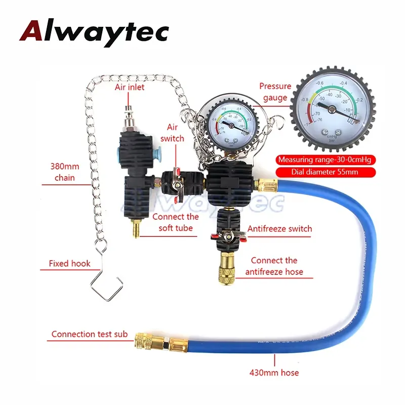 Testeur de pression de radiate - Radiator Pressure Tester avis et prix